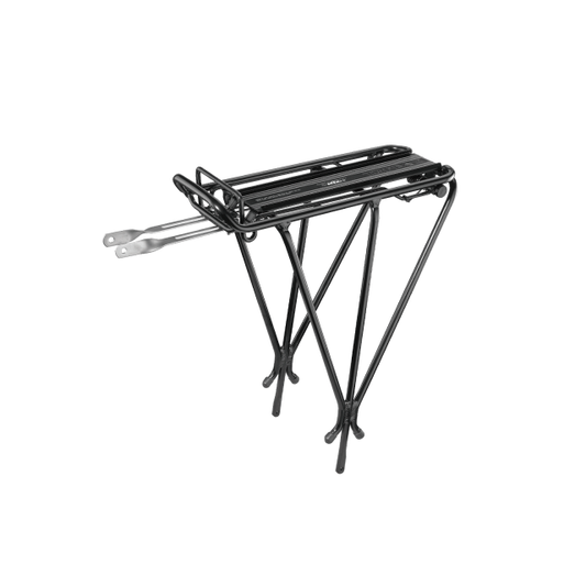 Explorer Tubular Rack, with Spring, works with MTX Quick Track System 1.0 and 2.0, Black